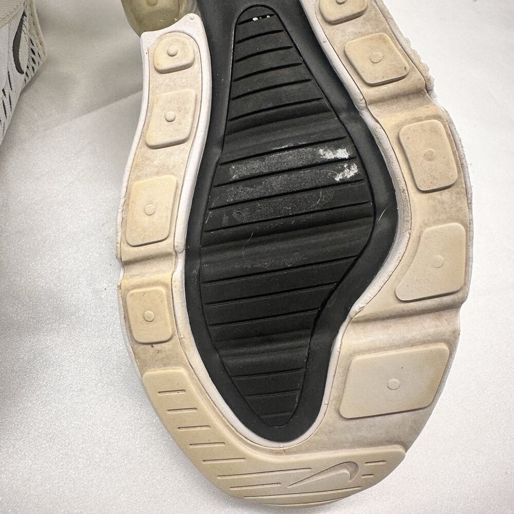 Nike Air Max 270 White Mesh Lace-Up Shoe AH6789-100 Women's Size 11 Running - Picture 10 of 14